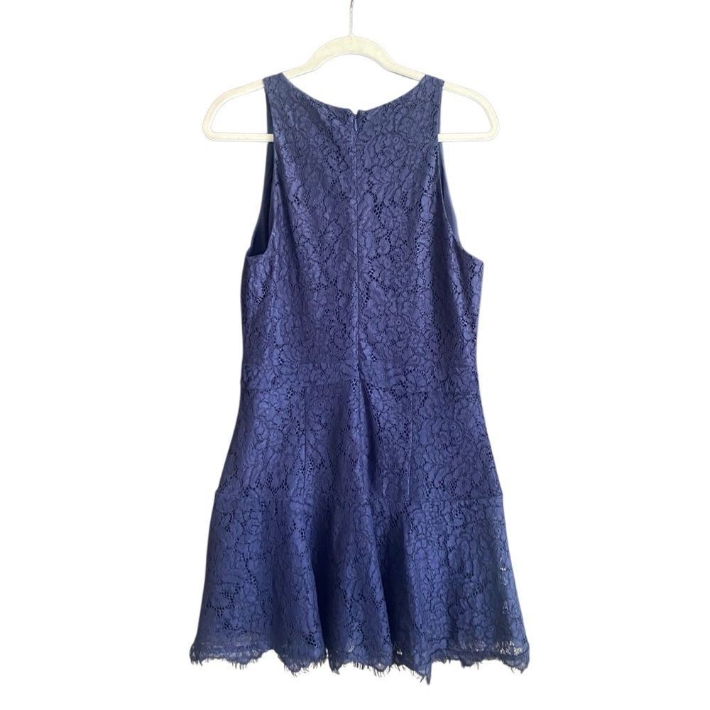 NWT Joie Adisa Dark Navy Sleeveless Lace Dress. Size 10. - Picture 8 of 10